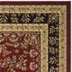 Safavieh Lyndhurst Traditional Oriental Red/ Black Rug (8' x 8' Square) - Thumbnail 7