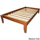 Scandinavia Solid Bamboo Wood Twin Platform Bed