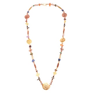Stone Bead Delicate African Beauty Necklace (Kenya)