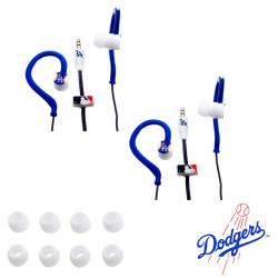 Nemo Digital MLB Los Angeles Dodgers Jogger Earphones (Case of 2)