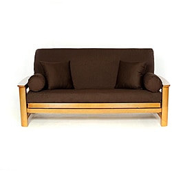 Lifestyle Covers Brown Full-size Futon Cover