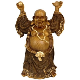 Standing 12.5-inch Prosperity Buddha Statue (China)