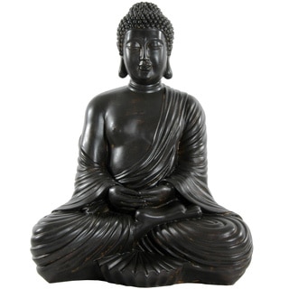 Large 17-inch Japanese Sitting Buddha Statue (China)