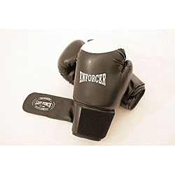 16-oz Black Boxing Gloves