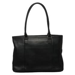 Royce Women's Vaquetta Leather 15-inch Laptop Tote