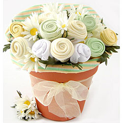 Nikki's Baby Blossom Clothing Bouquet Gift