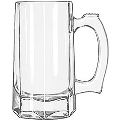 Libbey 12-oz Glass Beer Steins (Pack of 12)