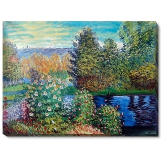 Claude Monet 'Corner of the Garden' Hand Painted Oil Reproduction