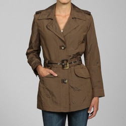 Women's Walnut Belted Jacket