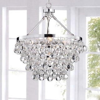 Silver Orchid Taylor Indoor 5-light Luxury Crystal Chandelier