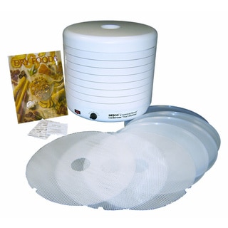 Nesco American Harvest FD-1018P White 1000-watt Food Dehydrator Kit