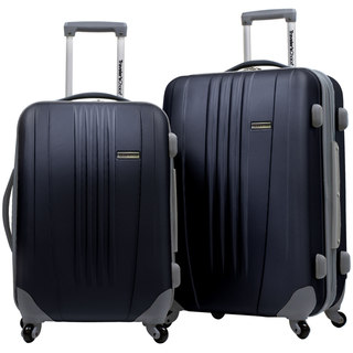 Traveler's Choice Toronto 2-piece Hardside Expandable Checked/Carry On Luggage Set