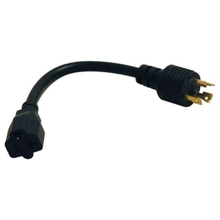 Tripp Lite 6in Power Cord Adapter Cable L5-20P to 5-20R Heavy Duty 20