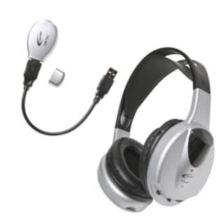 Califone Infrared Stereo/Mono Wireless Headphone Set Via Ergoguys