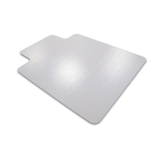 Cleartex Ultimat Chair Mat Clear Polycarbonate Rectangular with Lip Size 48" x 53"