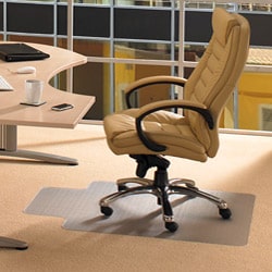 Floortex Cleartex Advantagemat PVC Chair Mat (46 x 60) for Carpet