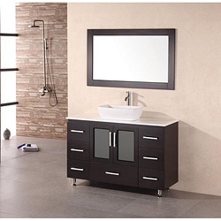 Design Element Stanton 48-inch Espresso Bathroom Vanity