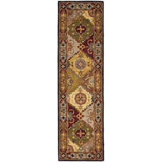 Safavieh Handmade Heritage Traditional Bakhtiari Multi/ Red Wool Runner (2'3 x 20')