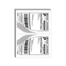 Paypal ClickNShip shipping Labels ( 8.5x5.5 ) 1000 pack