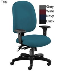 OFM Ergonomic Adjustable Executive Task Chair with ComfySeat