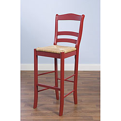 Simple Living Parker Red 30-inch Bar Stool