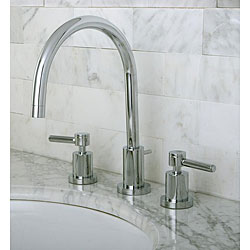 Concord Chrome Widespread Lever Handle Bathroom Faucet