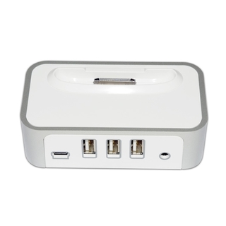 CyberPower CP-H320AP iPod/iPhone Power Charging Dock & 3-Port USB Hub
