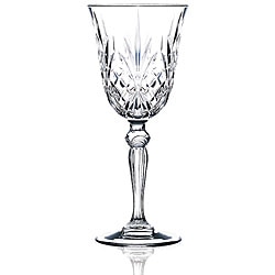 Melodia Collection Crystal Water Glasses (Set of 6)