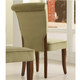 Andorra Sage Velvet Upholstered Dining Chair by INSPIRE Q (Set of 2)
