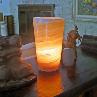 Alabaster Flute Lamp (Egypt)