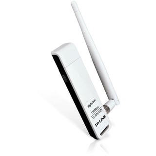 TP-LINK TL-WN722N Wireless N150 High Gain USB Adapter,150Mbps, w/4 dB