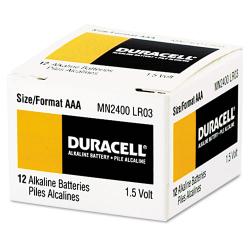 Duracell Coppertop Alkaline AAA Batteries (Case of 24)
