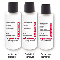 As Seen on TV Wipe Away Fast Hair Removal System (Pack of 3)
