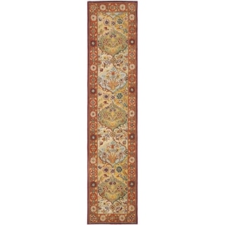 Safavieh Handmade Heritage Traditional Bakhtiari Multi/ Red Wool Runner (2'3 x 16')