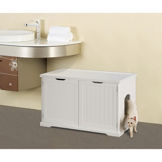 Merry Products Cat Litter Box Enclosure and Bench