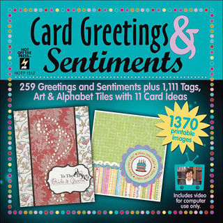 Card Greetings and Sentiments CD