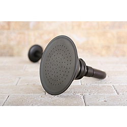 Oil Rubbed Bronze Victorian 4.5-in Shower Head with Shower Arm