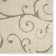 Safavieh Florida Shag Scrollwork Elegance Cream/ Beige Rug (8' x 10') - Thumbnail 2