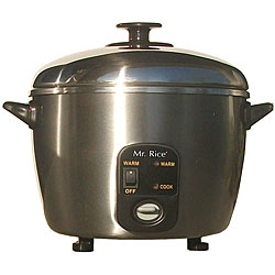 Sunpentown SC-887 6-cup Stainless Steel Cooker and Steamer