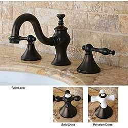 Lava Widespread Oil Rubbed Bronze Bathroom Faucet