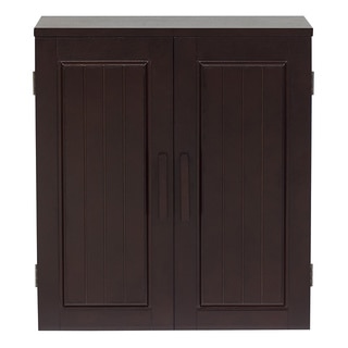 Covington Dark Birch Wall Cabinet by Elegant Home Fashions