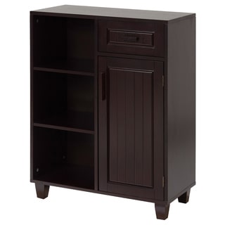 Covington Dark Birch Floor Cabinet by Essential Home Furnishings