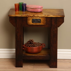Black Smith Wooden End Table (Indonesia)
