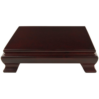 Rosewood 7-inch Square Base Stand (China)