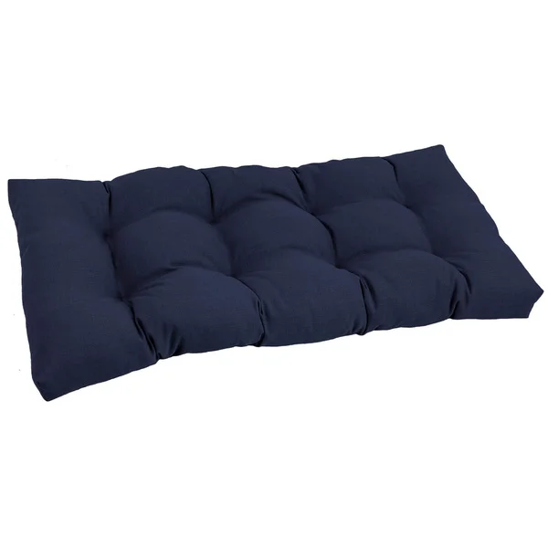Blazing Needles All-Weather 42-inch Solid Bench Cushion. Opens flyout.
