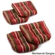 Thumbnail 5, Blazing Needles 19-inch All-Weather U-Shape Chair Cushion (Set of 4). Changes active main hero.