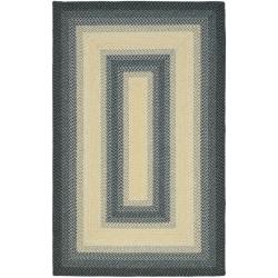 Safavieh Hand-woven Reversible Multicolor Braided Rug (3' x 5')