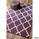 nuLOOM Hand-hooked Alexa Moroccan Trellis Wool Rug (7'6 x 9'6)