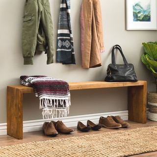60-inch Weathered 'Reclaimed Look' Bench