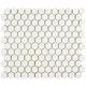 Thumbnail 2, SomerTile 10.25x11.88-inch Victorian Hex Matte White Porcelain Mosaic Floor and Wall Tile. Changes active main hero.